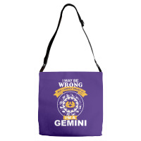 Gemini -i Am A Gemini Adjustable Strap Totes | Artistshot