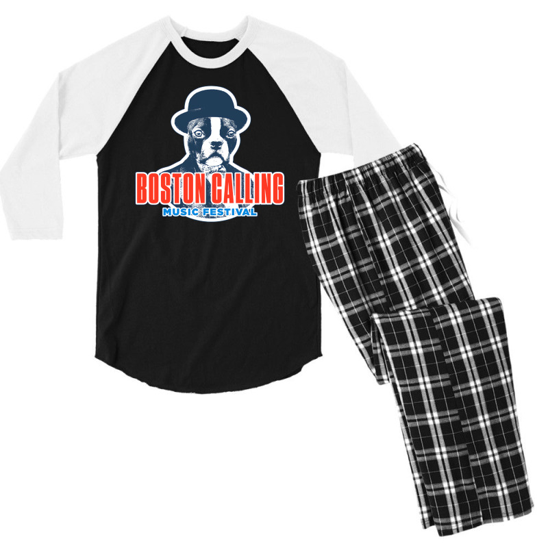 Boston Calling Music Festival 2022 Men's 3/4 Sleeve Pajama Set | Artistshot