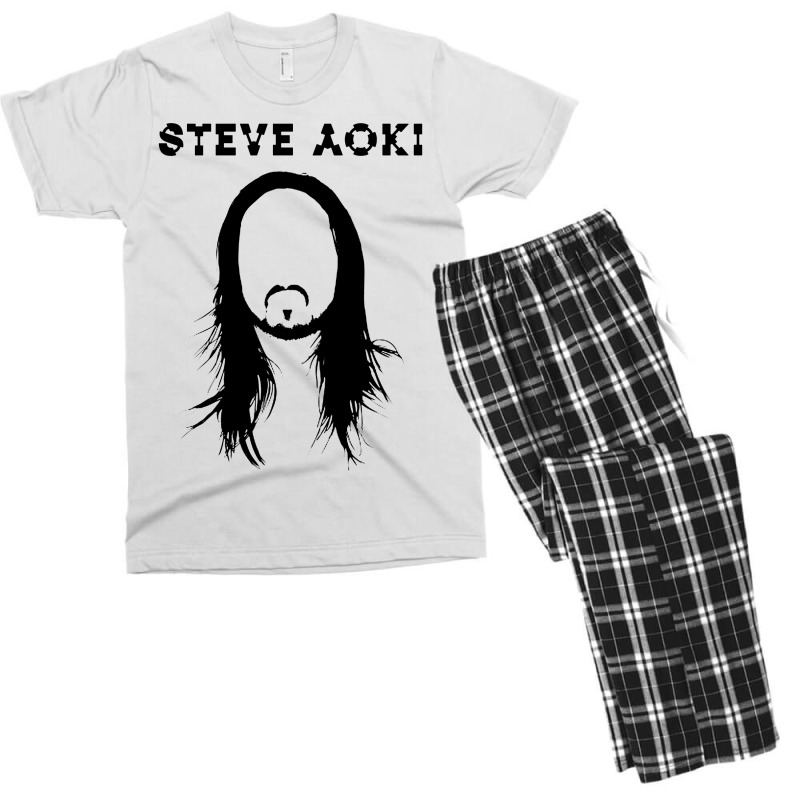 Aoki Vector Illustration Sticker Men's T-shirt Pajama Set | Artistshot