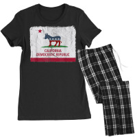 California Democratic Republic (vintage)   Democrat T Shirt Women's Pajamas Set | Artistshot