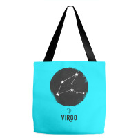 Minimal Virgo Zodiac Sign Tote Bags | Artistshot