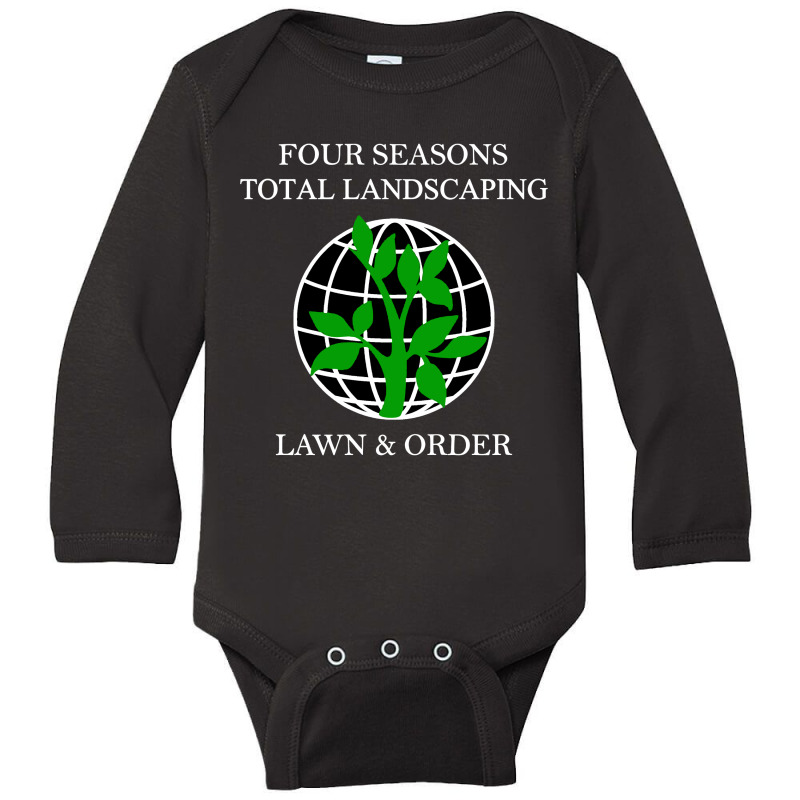 Four Seasons Total Landscaping Long Sleeve Baby Bodysuit by Rosdiana Tees | Artistshot