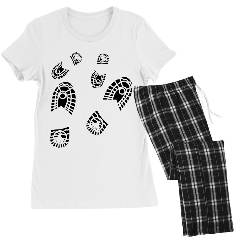 Illustration Of Two Pairs Of Soles Women's Pajamas Set by selos47 | Artistshot