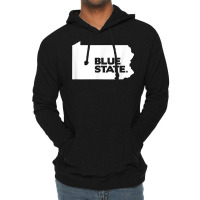 Flip Pennsylvania  Democrat Blue State 2020 Election T Shirt Lightweight Hoodie | Artistshot