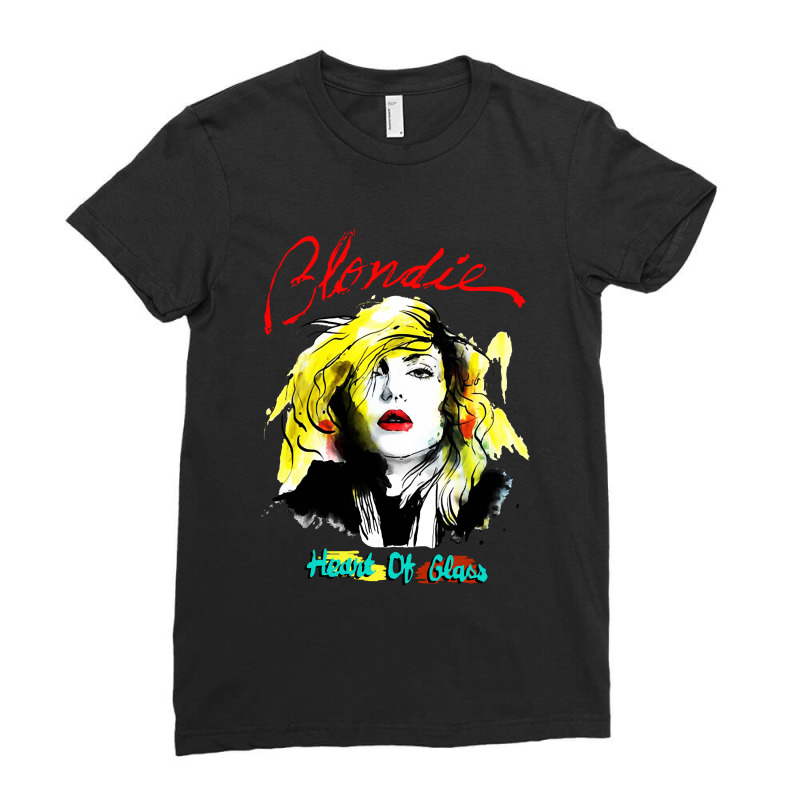 Heart Of Glass Ladies Fitted T-Shirt by Rosdiana Tees | Artistshot