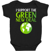 New Green Deal Support Pro Clean Energy Democrat Liberal Nyc T Shirt Baby Bodysuit | Artistshot