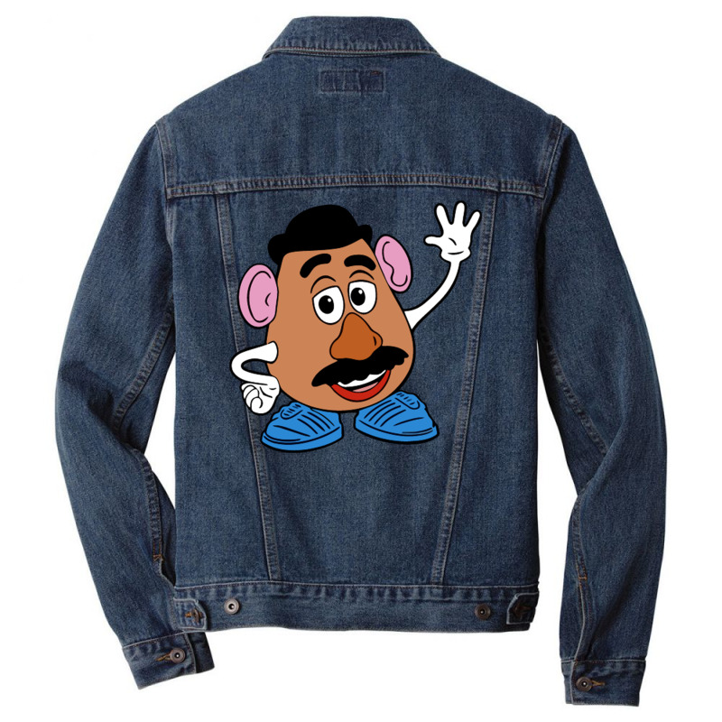 Mr Potato Men Denim Jacket by mukidey | Artistshot