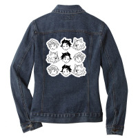 Gemini Gold Sparkles 39453199 Ladies Denim Jacket | Artistshot