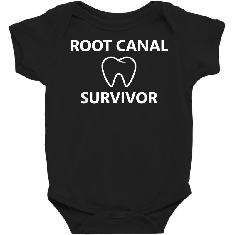 Root Canal Survivor Teeth Tooth Dental Treatment Endodontics T Shirt Baby Bodysuit by MoczoTenleigh | Artistshot