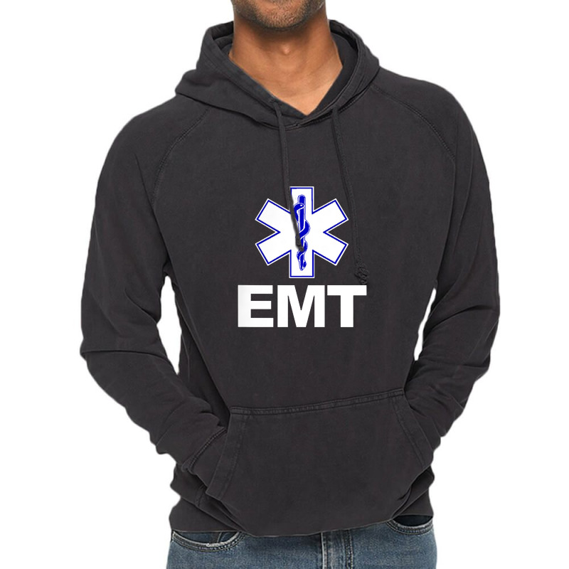 Emt Emergency Medical Technician Uniform Firts Aid Men Women Vintage Hoodie | Artistshot