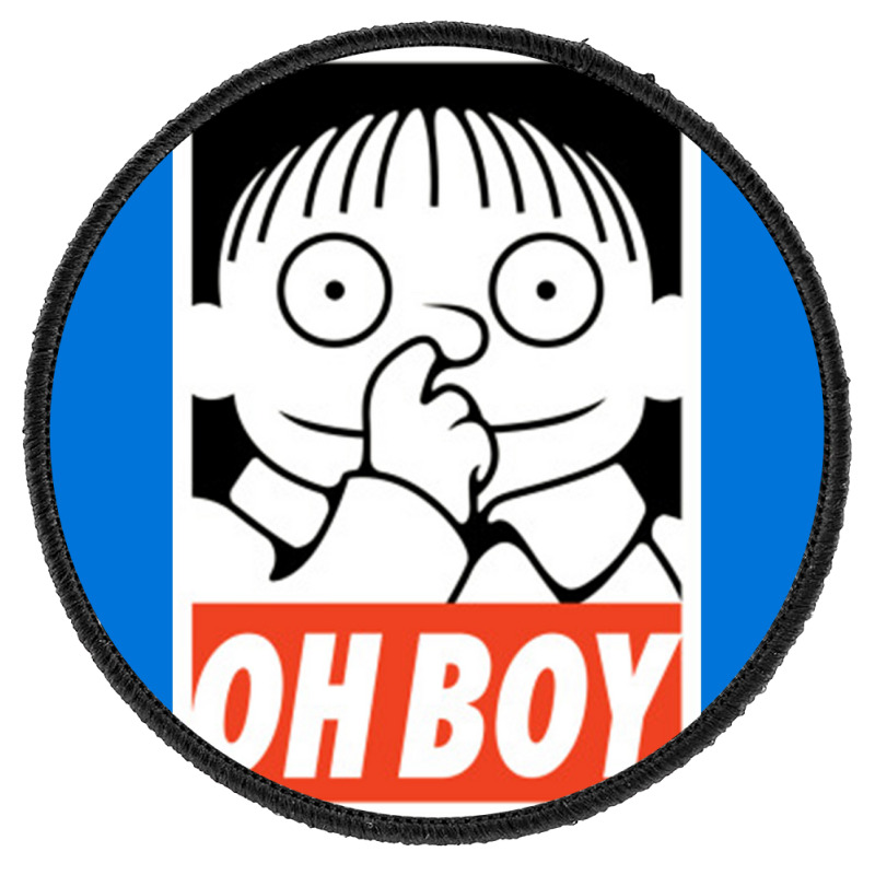 Oh Boy!! Round Patch | Artistshot