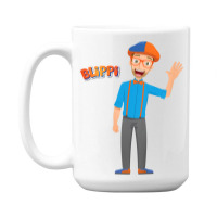 Blippi Blippi Kids Cartoon Blippi T Shirt 15 Oz Coffee Mug | Artistshot