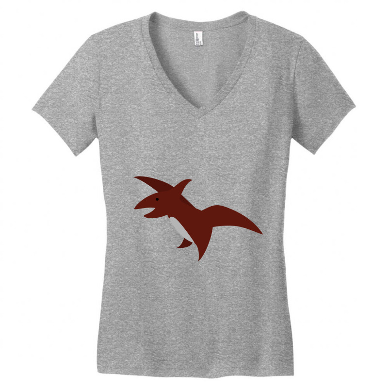 Pterodactyl Women's V-Neck T-Shirt by MylaMaida | Artistshot