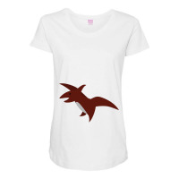 Pterodactyl Maternity Scoop Neck T-shirt | Artistshot