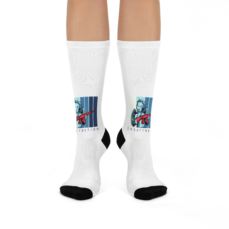 Angle Hiphop Rap Urban Streetwear Gift T Shirt Crew Socks | Artistshot