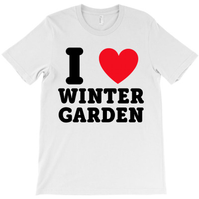 I Love Winter Garden T-shirt Designed By Ismi Mubarokah