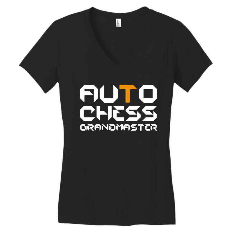 Auto Chess Grandmaster Women's V-neck T-shirt | Artistshot