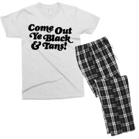 Come Out Ye Black And Tans Men's T-shirt Pajama Set | Artistshot