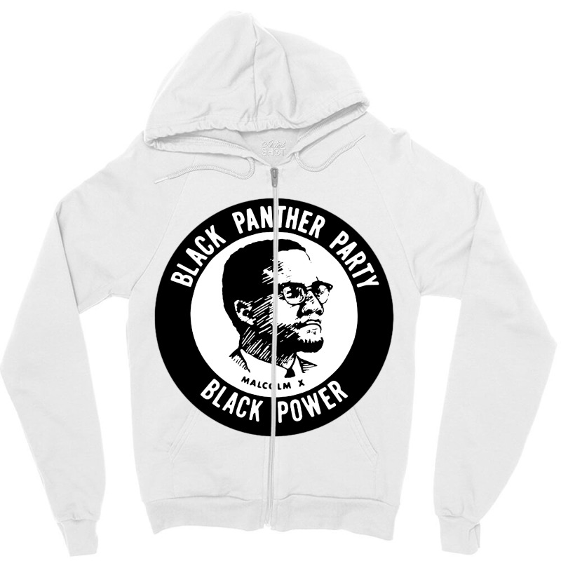 Black Politic Party Zipper Hoodie | Artistshot