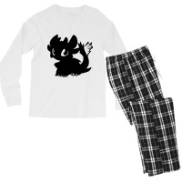 Black Soul Toothless Men's Long Sleeve Pajama Set | Artistshot