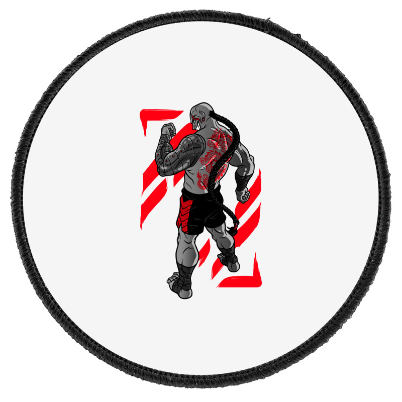 Urban Fighter Round Patch | Artistshot