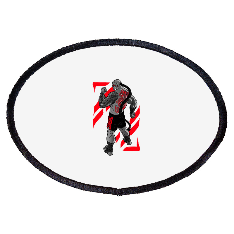 Urban Fighter Oval Patch | Artistshot