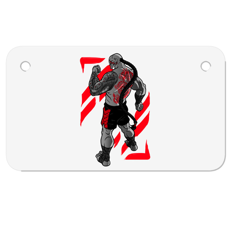 Urban Fighter Motorcycle License Plate | Artistshot