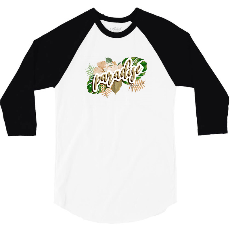 Paradise 3/4 Sleeve Shirt by autlu2024 | Artistshot