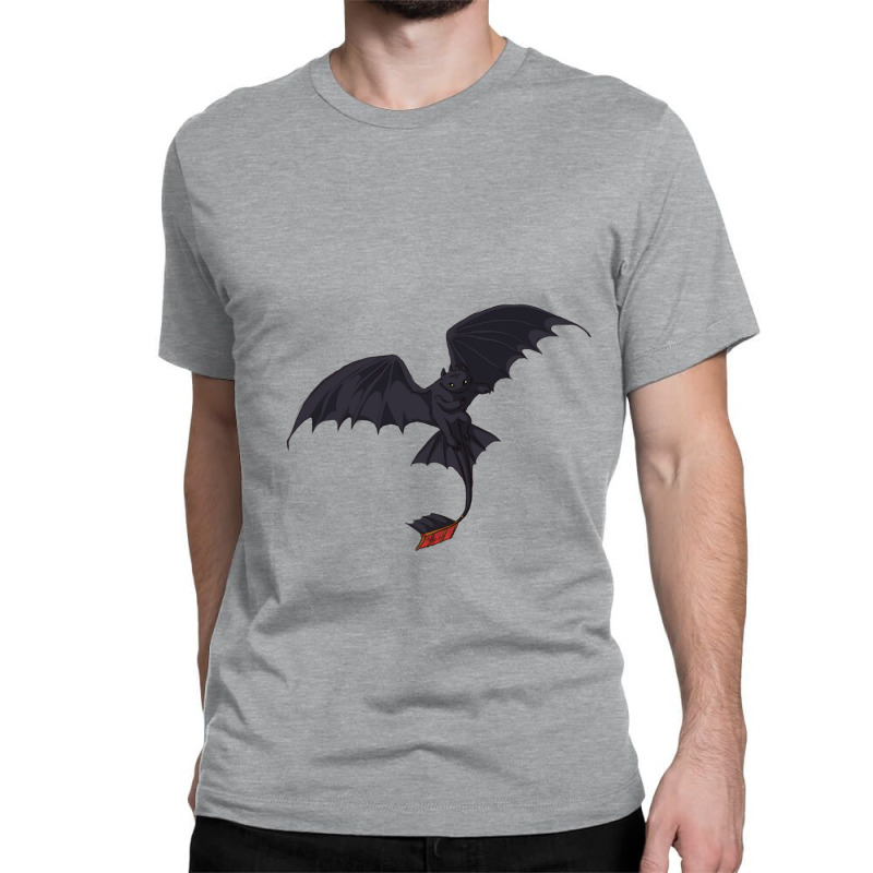 Flying Red Tail Dragon Classic T-shirt | Artistshot