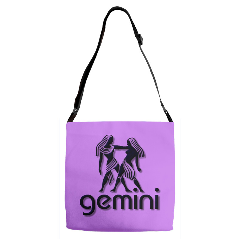 Gemini Adjustable Strap Totes | Artistshot