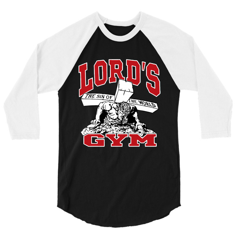 Lord's Gym The Sin Of The World 3/4 Sleeve Shirt by Garden Store | Artistshot