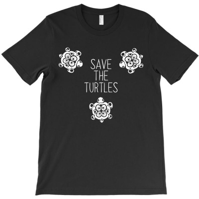 Save The Turtles T-shirt Designed By Lili Alamin
