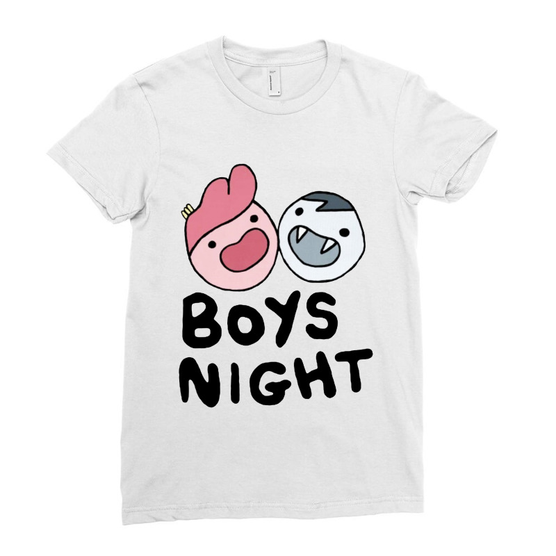 Boys Night Ladies Fitted T-Shirt by Syeikh | Artistshot