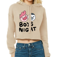 Boys Night Cropped Hoodie | Artistshot