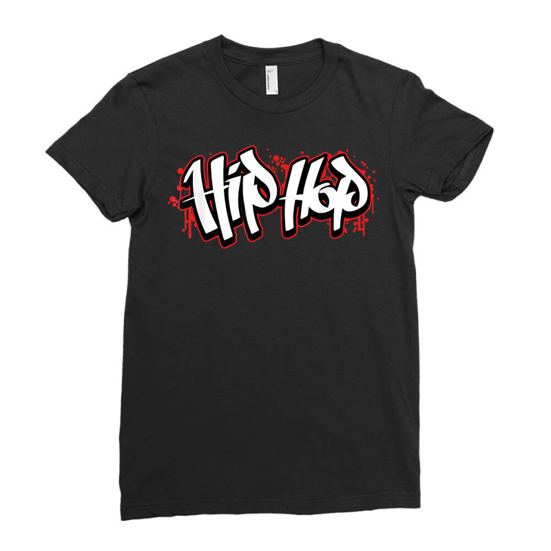 Hip Hop Graffiti Rap, Break Dance, Beatbox Hip Hop T Shirt Ladies Fitted T-Shirt by MoczoTenleigh | Artistshot