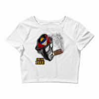 Cigar Monkey Outdoors Antigua Flag Crop Top | Artistshot