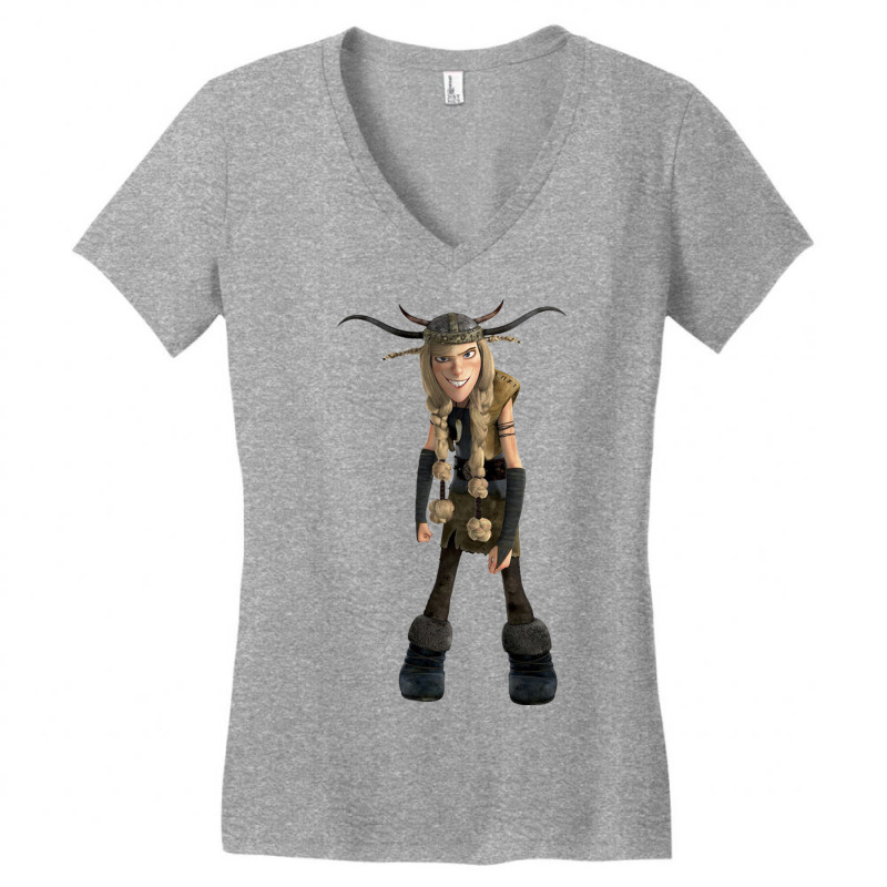 Ruffnut Standing Women's V-Neck T-Shirt by Hello Asa | Artistshot