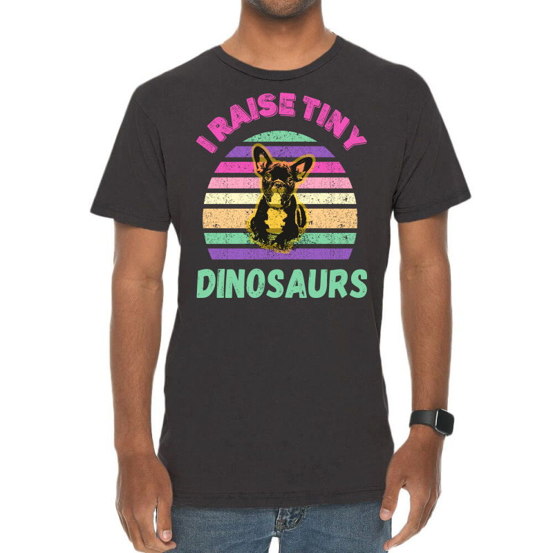 I Raise Tiny Dinosaures Vintage T-shirt | Artistshot