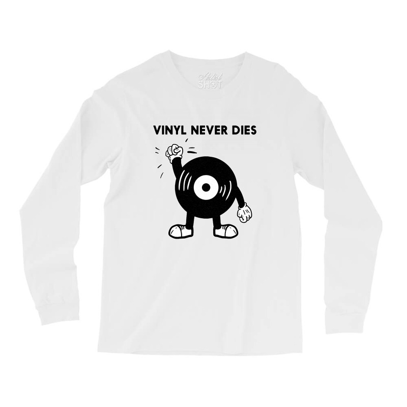 Vinil Never Dies Long Sleeve Shirts | Artistshot