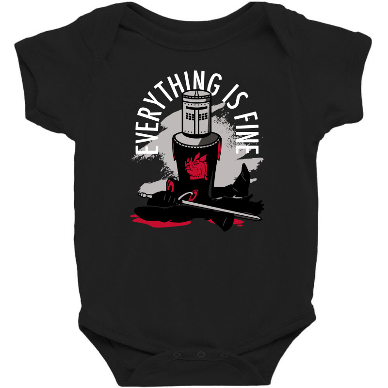 Everything Is Fine Baby Bodysuit | Artistshot