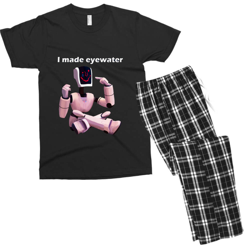 Mitchells Vs The Machines Eric Made Eyewater On His Face Men's T-shirt Pajama Set | Artistshot