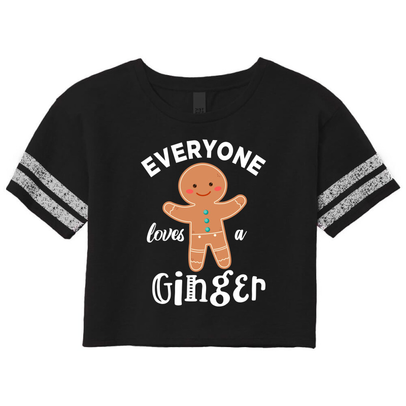 Everyone Loves A Ginger Scorecard Crop Tee by cogentprint | Artistshot