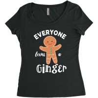 Everyone Loves A Ginger Women's Triblend Scoop T-shirt | Artistshot