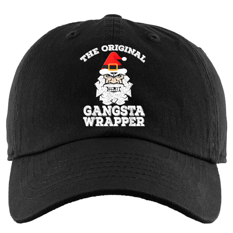 The Original Gangsta Wrapper Shirt Funny Rapper Santa Claus T Shirt Kids Cap | Artistshot