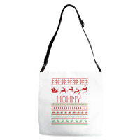 Mommy Ugly Christmas Sweater Xmas Adjustable Strap Totes | Artistshot