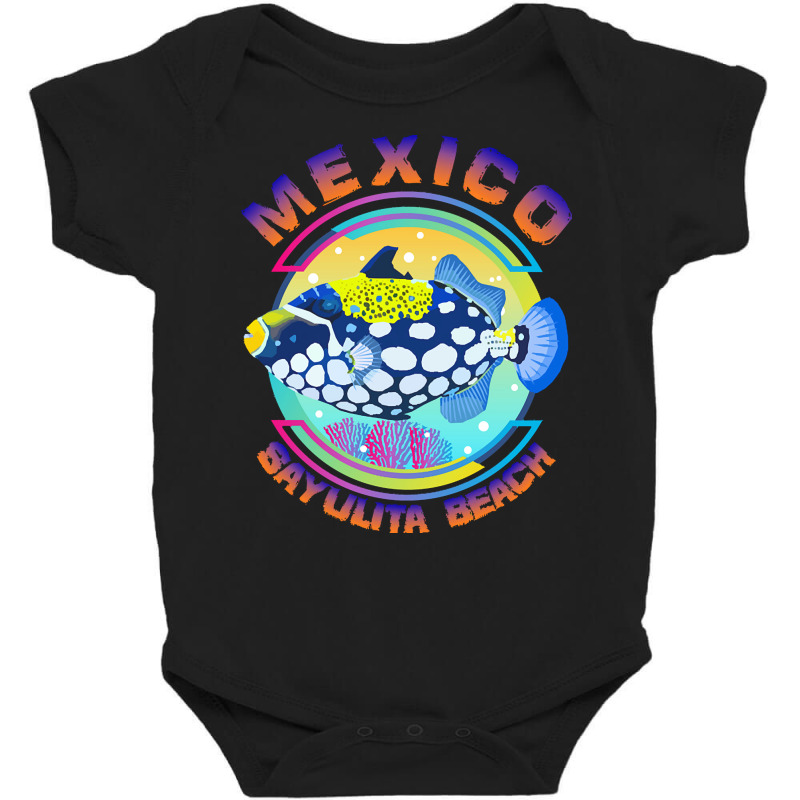 Mexico Sayulita Beach T  Shirt Mexico Sayulita Beach ( Riviera Nayarit Baby Bodysuit by osvaldo8495 | Artistshot