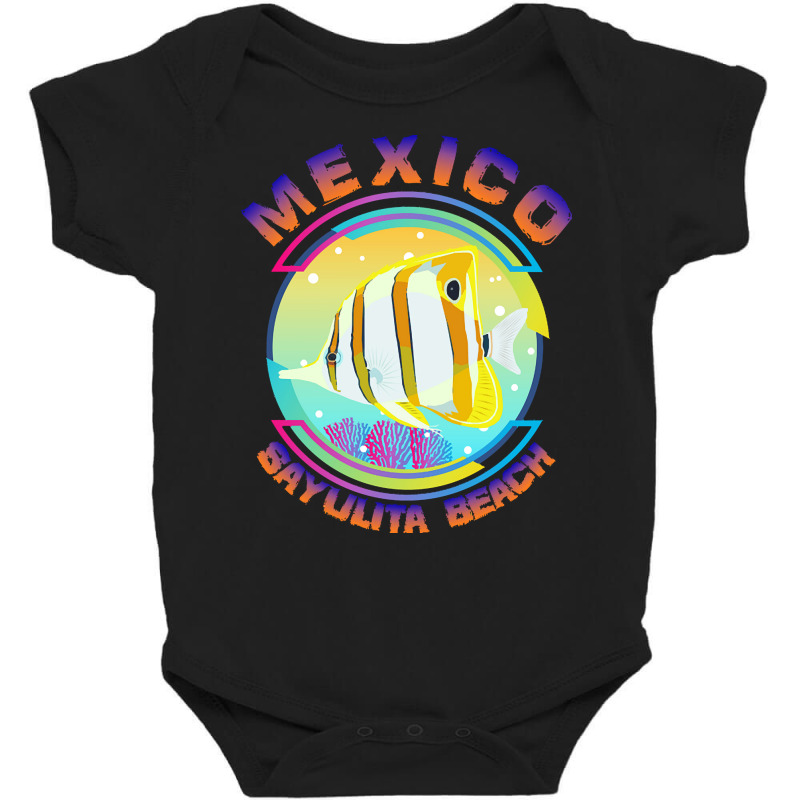 Mexico Sayulita Beach T  Shirt Mexico Sayulita Beach ( Riviera Nayarit Baby Bodysuit by osvaldo8495 | Artistshot