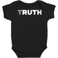 Truth Feminism & Equal Rights Quote By Ruth Bader Ginsburg T Shirt Baby Bodysuit | Artistshot