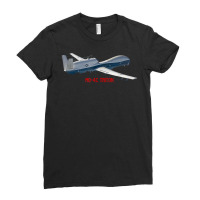 Military Aircraft Mq 4c Triton Raptor Pilot Gifts T Shirt Ladies Fitted T-shirt | Artistshot