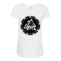 Valknut, Wotan Knot , Odin, Viking Sign T Shirt Maternity Scoop Neck T-shirt | Artistshot